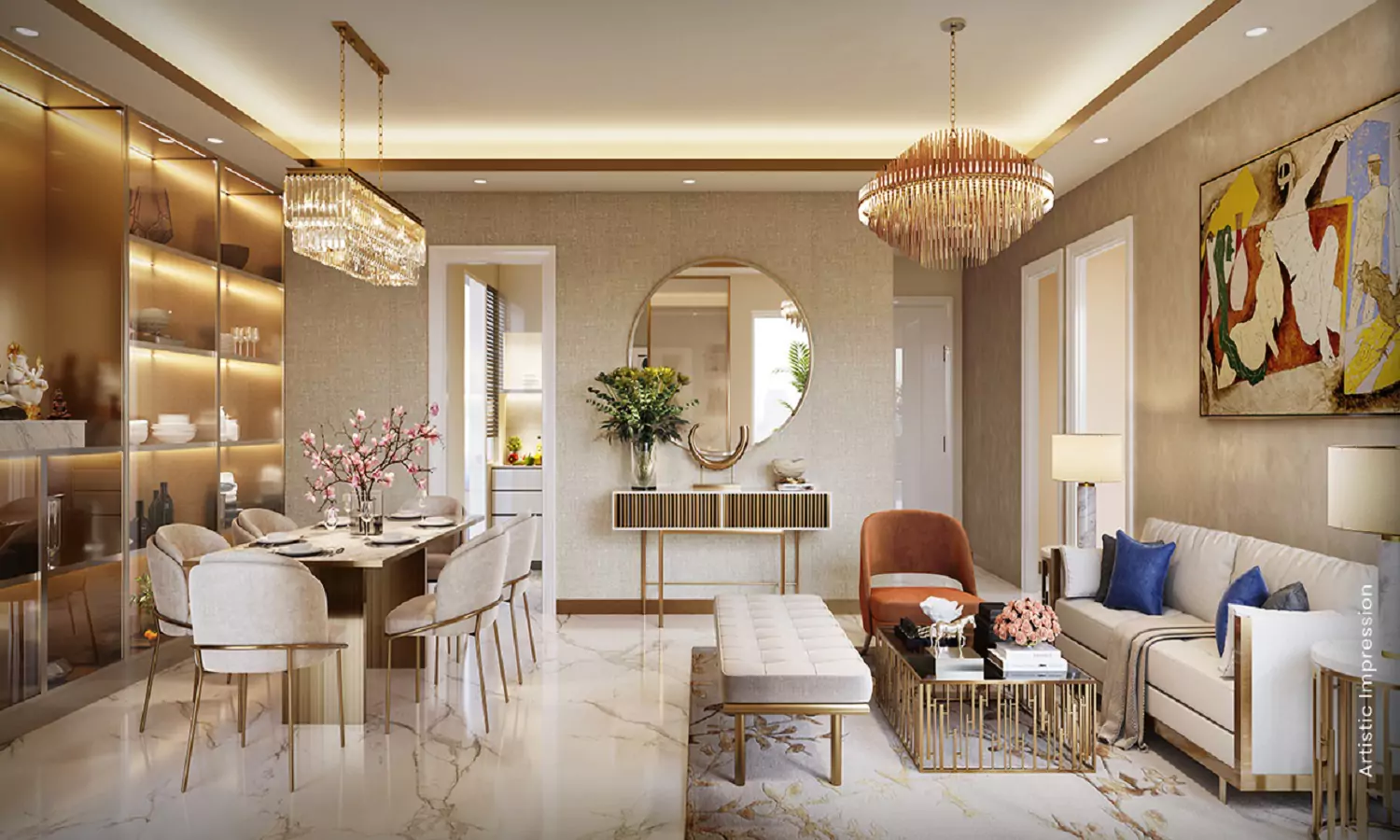 M3M Forestia West Cosmos Manesar Interior Views